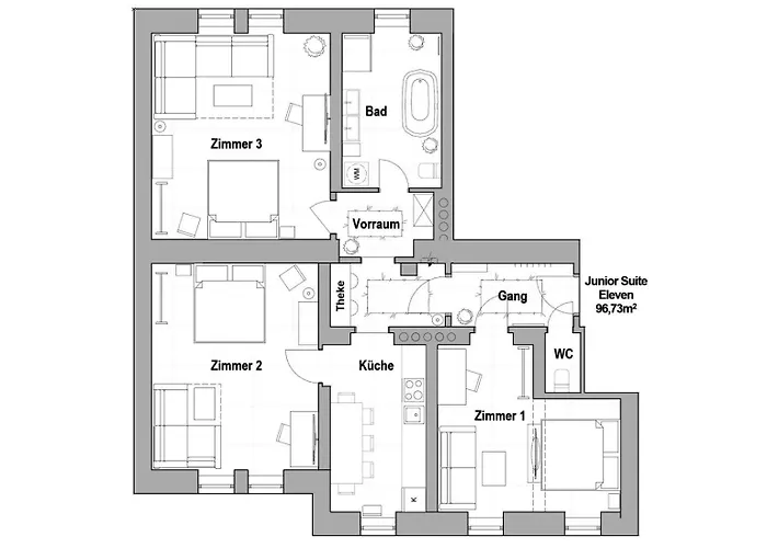 Junior Eleven Apartamento